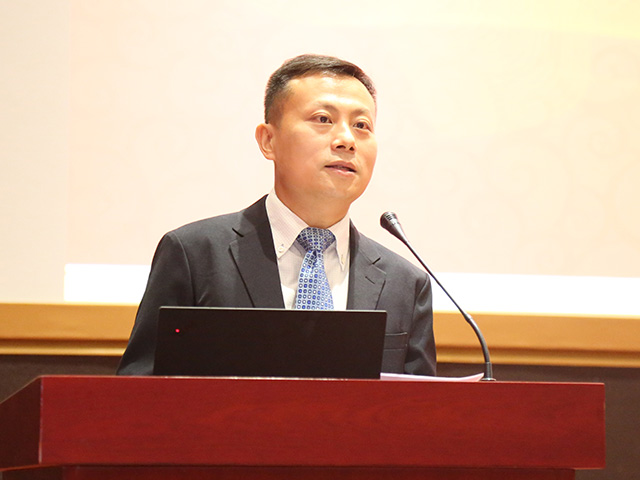 北京师范大学孔子学院管理中心主任肖铠致辞